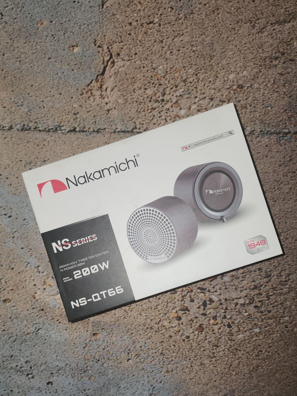 Nakamichi NS Series25mm KSV Tweeter System N-Power 20W NS-QT66